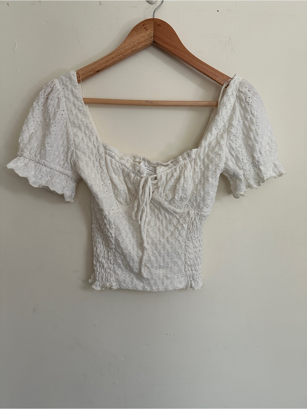 Kirious Milkmaid Crop Top